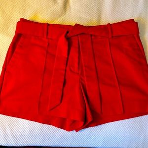 NWOT Loft Red Shorts